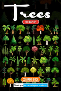 Trees Coloring Book Color Your World with the Beauty