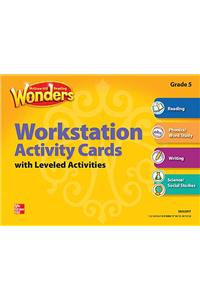 Reading Wonders, Grade 5, Workstation Activity Cards Package