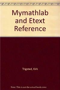 Mylab Math and Etext Reference