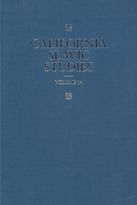 California Slavic Studies, Volume XIV