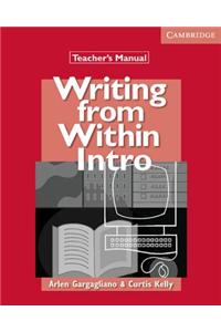 Writing from within Intro Teacher's Manual