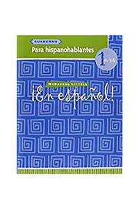 Â¡en EspaÃ±ol!: Cuaderno Para Hispanohablantes (Workbook) Level 1