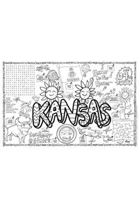 Kansas Symbols & Facts Funsheet - Pack of 30