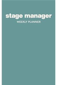Stage Manager Weekly Planner