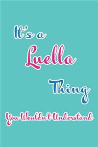 It's a Luella Thing You Wouldn't Understand