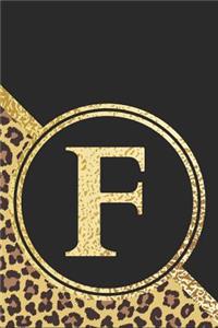 Letter F Notebook