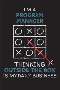 I'm a PROGRAM MANAGER