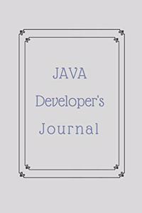 Java Developer's Journal