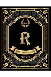 R - 2020 One Year Planner
