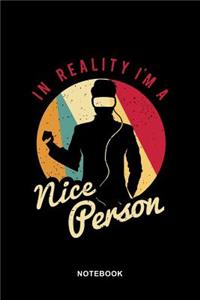 Virtual Reality Art Graphic Notebook