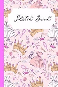 Pink Princess Sketch book