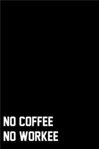No Coffee No Workee