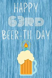 Happy 63rd Beer-th Day