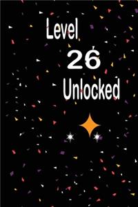 Level 26 unlocked