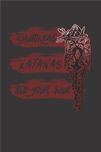 Ninja Shuriken Notebook Journal