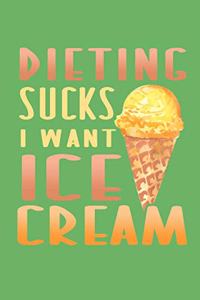 Dieting Sucks I Want Ice Cream