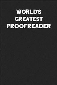 World's Greatest Proofreader