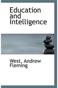 Education and Intelligence