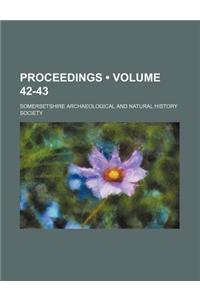 Proceedings (Volume 42-43)