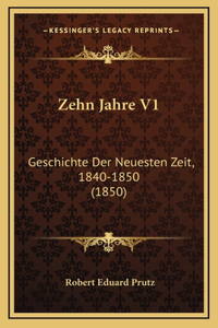 Zehn Jahre V1