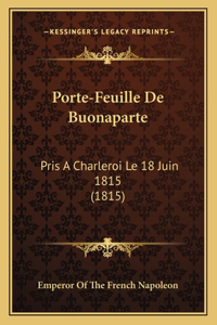 Porte-Feuille De Buonaparte