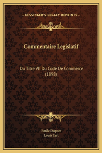 Commentaire Legislatif
