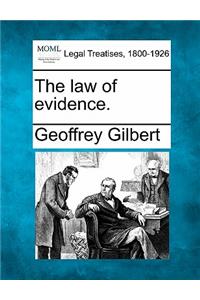 Law of Evidence.
