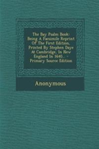 The Bay Psalm Book