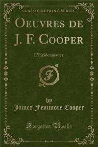 Oeuvres de J. F. Cooper