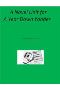 Novel Unit for A Year Down Yonder