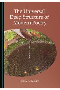 Universal Deep Structure of Modern Poetry