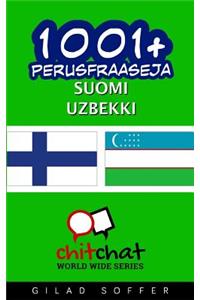 1001+ Perusfraaseja Suomi - Uzbekki