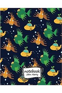 Fish Pattern 1 Notebook