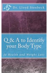 Q & A to Identify your Body Type