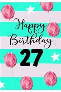 Happy Birthday 27