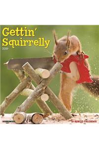 Gettin' Squirrelly 2019 Wall Calendar