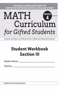 Math Curriculum for Gifted Students