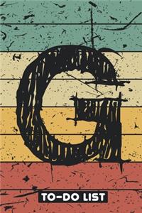 G To-Do List