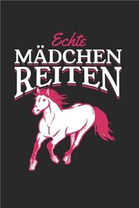 Echte Mädchen Reiten