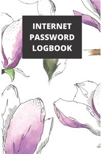 Internet Password Logbook