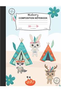 History Composition Notebook