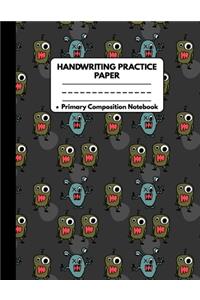 Handwriting Practice Paper Notebook Primary Composition Notebook