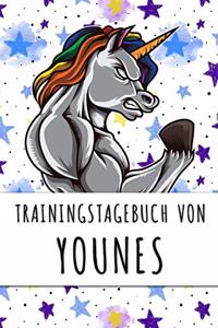 Trainingstagebuch von Younes