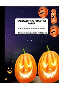 Handwriting Practice Paper Primary Composition Notebook