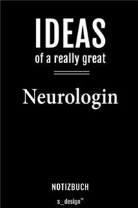 Notizbuch für Neurologen / Neurologe / Neurologin
