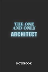The One And Only Architect Notebook