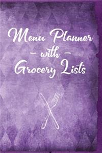 Menu Planner with Grocery Lists