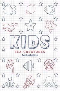 Kids Sea Creatures 24 illustration