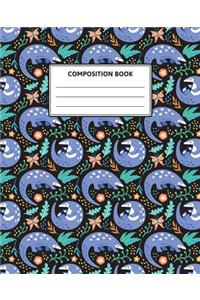 Composition Notebook for Pangolin Lovers