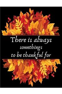 There is always somethings to be thankful for
